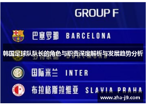 韩国足球队队长的角色与职责深度解析与发展趋势分析 韩国足球队队长的角色与职责深度解析与发展趋势分析